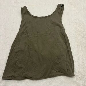 Lululemon Athletica Green Tank Top